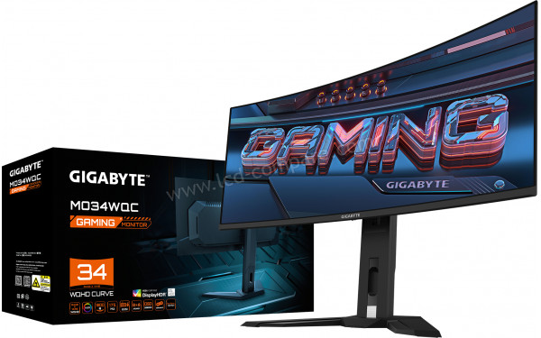 GIGABYTE MO34WQC-EK - Package