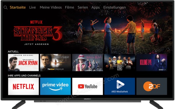 GRUNDIG 32GFB6060 - Vue de face