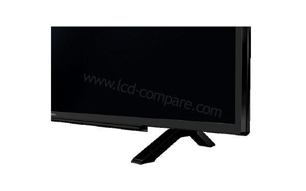 GRUNDIG 40VLE5930BN - Zoom sur la partie basse