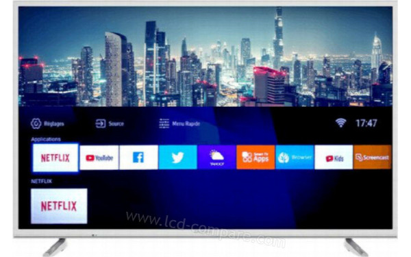 GRUNDIG 43GEU7900W - Vue de face