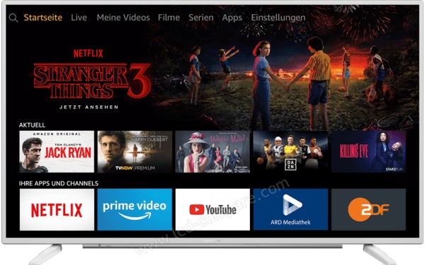 GRUNDIG 43GFW6060 - Vue de face