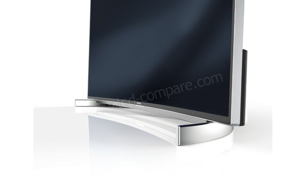 GRUNDIG 55FLX9591SP - Zoom sur le coin inf&eacute;rieur droit