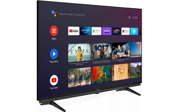 GRUNDIG 55GGU7900B - Vue 3/4 gauche