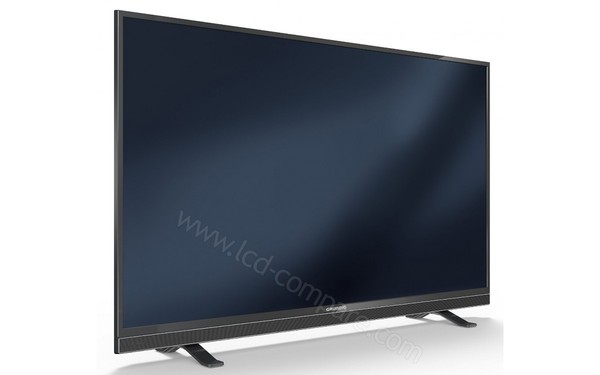 GRUNDIG 55VLE841BL - Vue 3/4 gauche