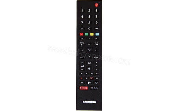 GRUNDIG 65GUS8960 - T&eacute;l&eacute;commande