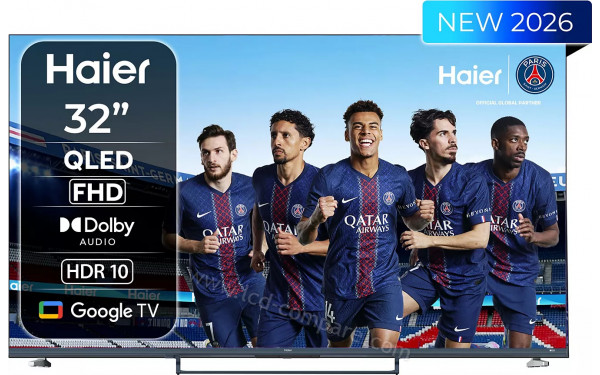 HAIER H32S80GFX - Vue de face