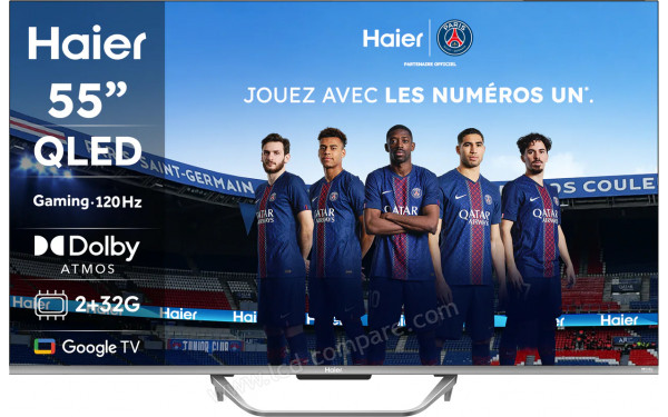 HAIER H55Q80FUX - Vue de face