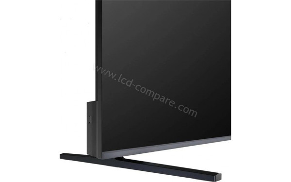 HAIER H65M92FUX - Zoom sur la partie basse
