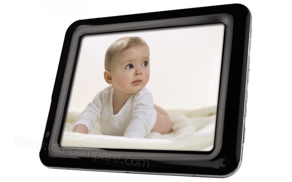 HAMA Slimline Noir - Vue 3/4 droit