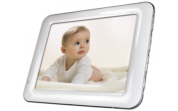 HAMA Slimline Blanc - Vue 3/4 droit