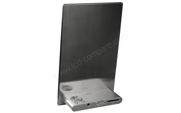 HAMA P8SLB Argent - Vue 3/4 arri&egrave;re