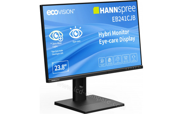 HANNSPREE EB241CJB - Vue 3/4 gauche