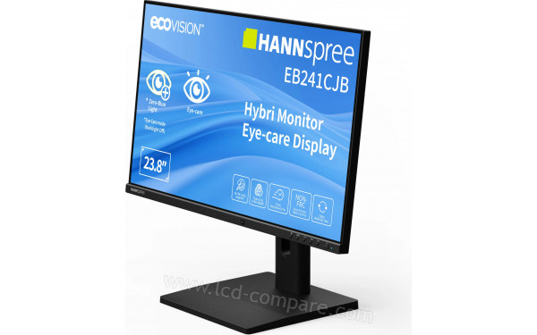 HANNSPREE EB241CJB - Vue 3/4 droite