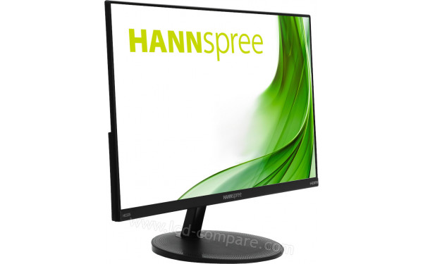 HANNSPREE HC225HFB - Vue 3/4 gauche