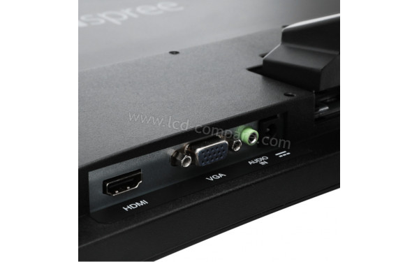 HANNSPREE HC225HFB - Connectiques