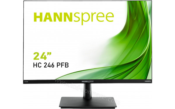 HANNSPREE HC246PFB - Vue de face