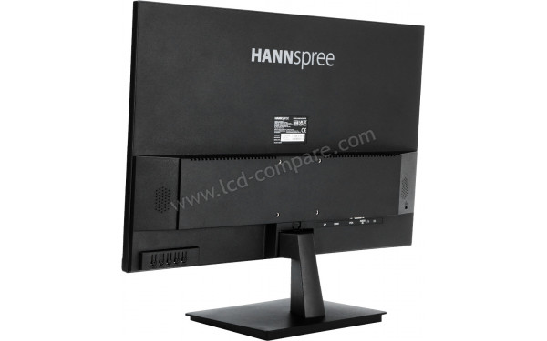 HANNSPREE HC246PFB - Vue 3/4 arri&egrave;re