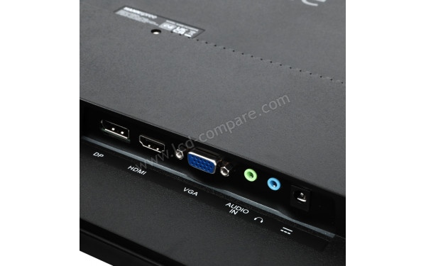 HANNSPREE HC246PFB - Connectiques