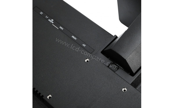 HANNSPREE HC246PFB - Vue de l'arri&egrave;re