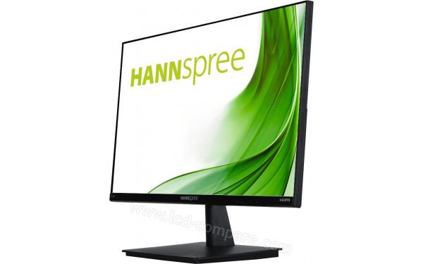 HANNSPREE HC248PFB - Vue 3/4 droite