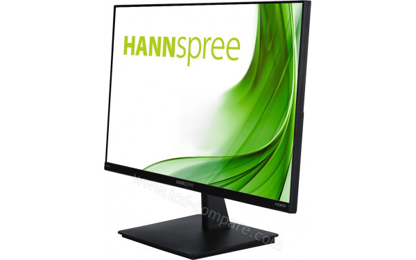 HANNSPREE HC248PFB - Vue 3/4 droite