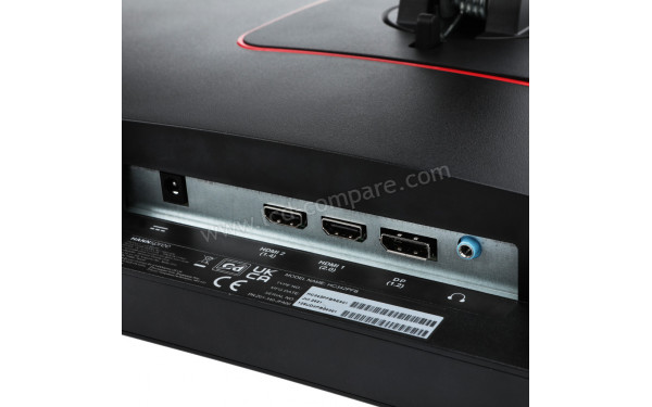HANNSPREE HC270HPB - Connectiques