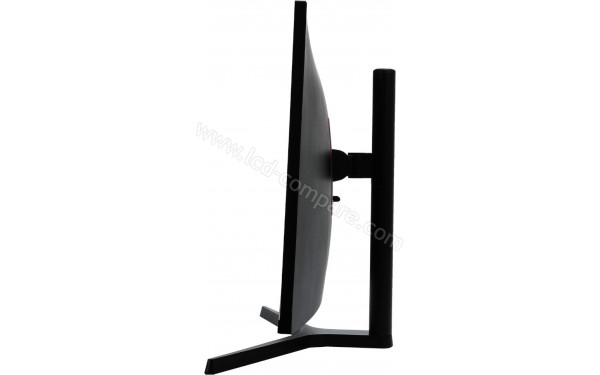HANNSPREE HC270HPB - Vue de profil position basse