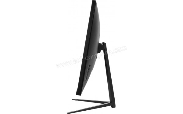 HANNSPREE HC284UPB - Vue de profil bascul&eacute; vers l'arri&egrave;re