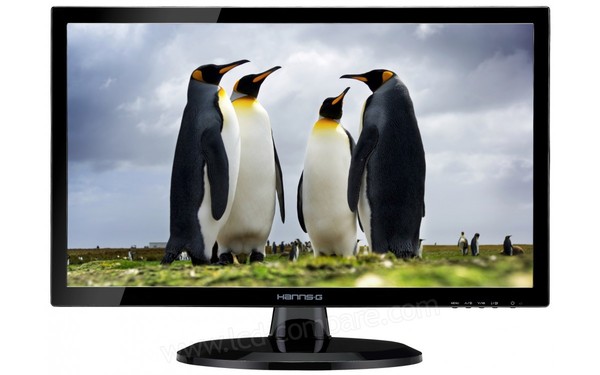 HANNSG HE247DPB - Vue de face