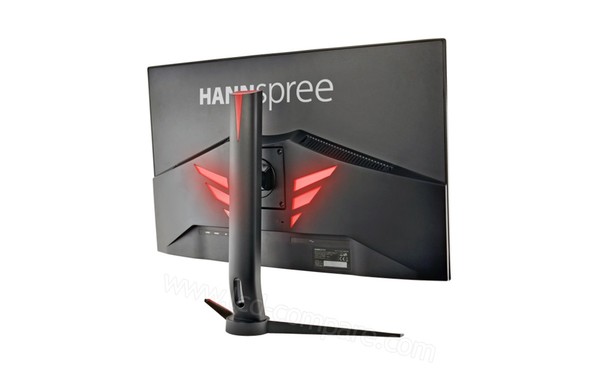 HANNSPREE HG324QJB - Vue 3/4 arri&egrave;re