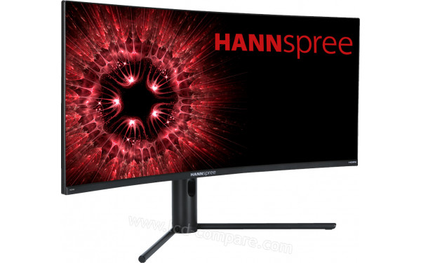 HANNSPREE HG342PCB - Vue 3/4 gauche