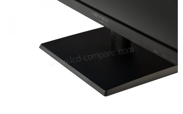 HANNSG HL207DPB - Zoom sur la partie basse