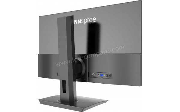 HANNSG HP247HJB v2 ADS - Vue 3/4 arri&egrave;re