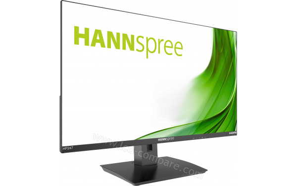 HANNSG HP247HJB v2 VA - Vue 3/4 gauche