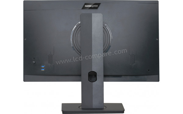 HANNSPREE HP248WJB - Vue de l'arri&egrave;re cam&eacute;ra escamot&eacute;e