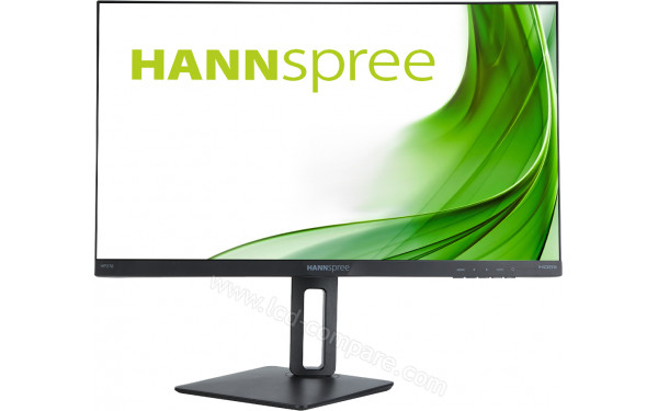 HANNSPREE HP278PJB - Vue de face pied tourn&eacute;