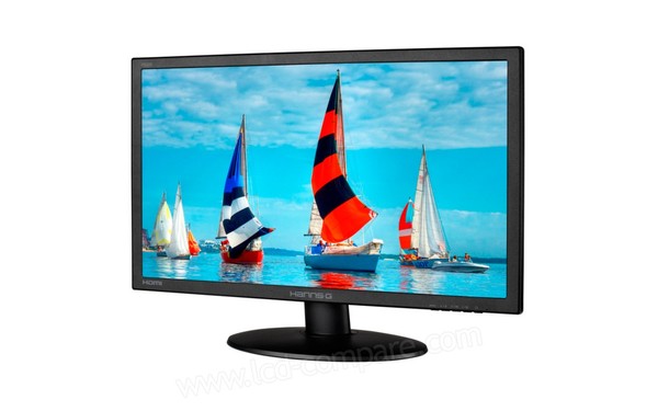 HANNSG HS225HPB - Vue 3/4 droite