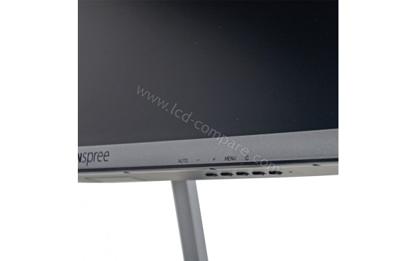 HANNSPREE HS245HFB - Zoom sur la partie basse