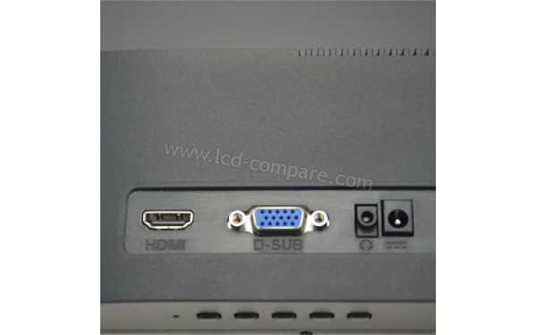 HANNSPREE HS245HFB - Connectiques