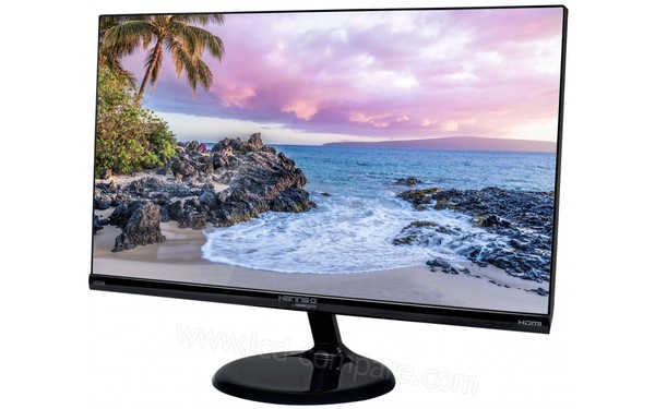 HANNSG HS246HFB - Vue 3/4 droite