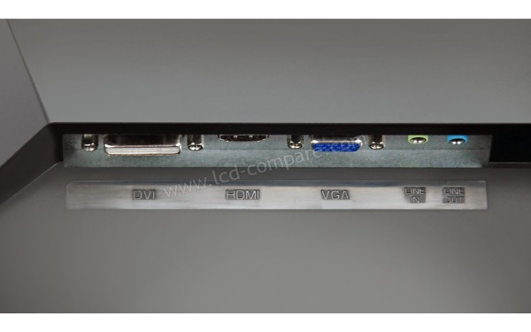 HANNSPREE HS249PSB - Connectiques