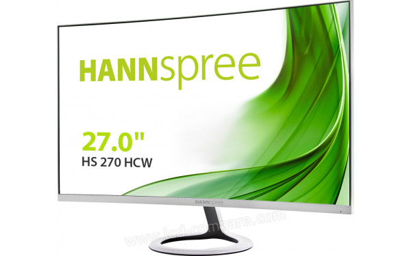 HANNSPREE HS270HCW - Vue 3/4 droite