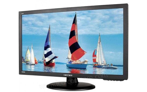 HANNSG HS271HPB - Vue 3/4 droite