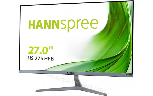 HANNSPREE HS275HFB - Vue 3/4 droite