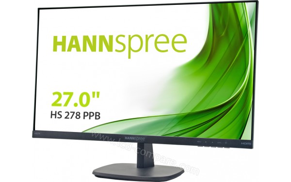 HANNSPREE HS 278 PPB - Vue 3/4 droite