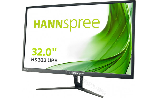 HANNSPREE HS322UPB - Vue 3/4 droite