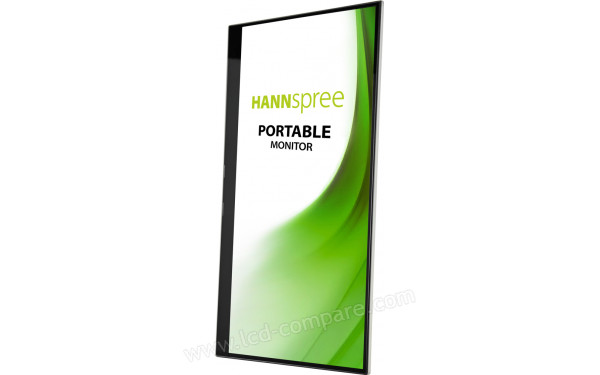 HANNSPREE HT161CGB - Vue 3/4 droite en mode portrait