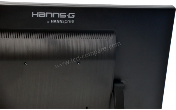 HANNSG HT225HPB - Zoom sur la partie arri&egrave;re