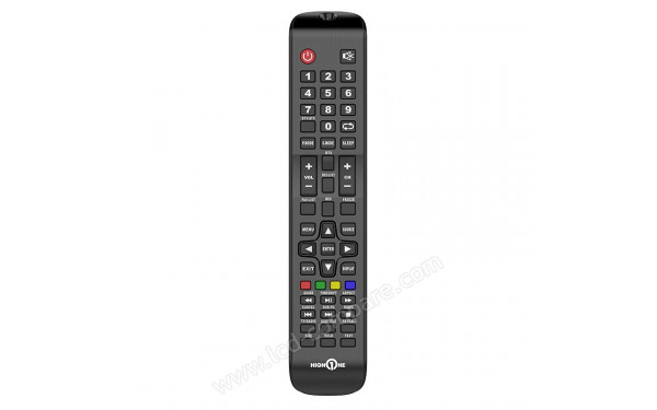 HIGH ONE HI2416HD-EL - T&eacute;l&eacute;commande