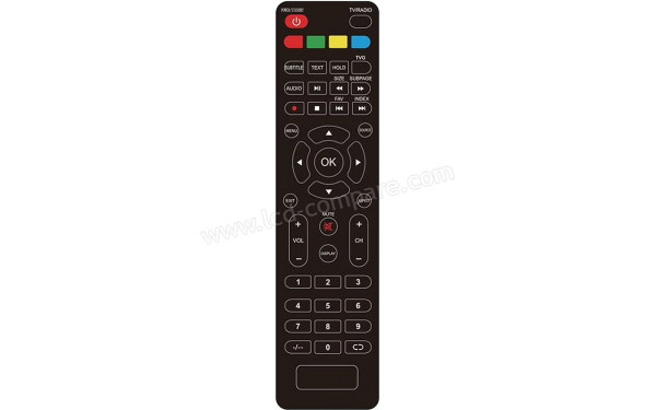 HIGH ONE HI2422HD-MM - T&eacute;l&eacute;commande